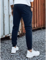 Pánske tmavomodré nohavice FashionStreet UX4432