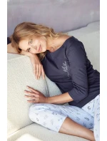 Taro Magnolia 2973 3/4 S-XL Z24 dámske pyžamo Taro Magnolia 2973 3/4 S-XL Z24 dámske pyžamo