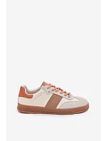 Semišové kožené dámske tenisky Big Star TT274725 beige Semišové kožené dámske tenisky Big Star TT274725 beige