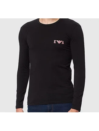 Pánske tričko 111023 1A526 - 00020 - Čierna - Emporio Armani Pánske tričko 111023 1A526 - 00020 - Čierna - Emporio Armani