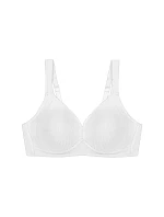Triumph - Modern Soft+Cotton: pruhovaná bavlnená podprsenka bez kostice Triumph
