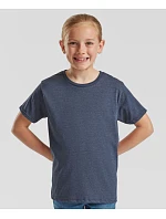 Fruit of the Loom Kids Iconic 150 T Detské tričko 16.1023 melírovaná šedá