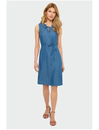 Dámske riflové šaty SUK566 - Greenpoint