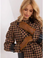 Dámske rukavice AT RK 239801.11 svetlohnedá - Fashion Classic