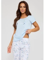 Cornette 466/344 Jemné trojdielne pyžamo S-2XL