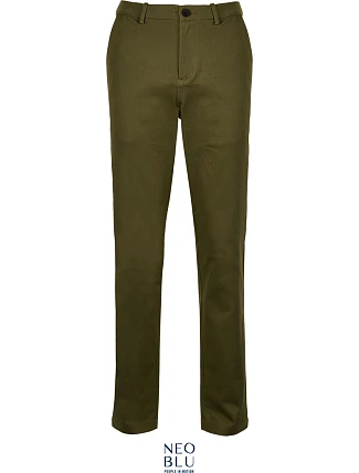 NEOBLU Gustave Men Pánske chino nohavice 24.3178 tmavá khaki NEOBLU Gustave Men Pánske chino nohavice 24.3178 tmavá khaki