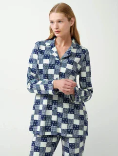 Vamp - Pyžamo na gombíky 21432 - Vamp