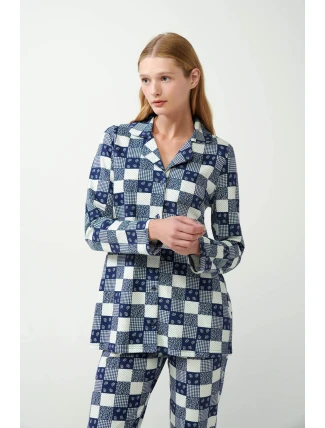 Vamp - Pyžamo na gombíky 21432 - Vamp