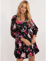 Šaty DHJ SK 19861 4.28 čierno-červené