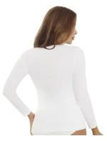 Biela dámska košieľka Emili Lena 2XL-3XL Biela dámska košieľka Emili Lena 2XL-3XL