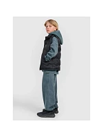 Chlapčenské páperové tričko bez rukávov so syntetickou výplňou 4F 4FJRAW25TVJAM325-20S