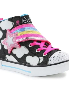 Skechers Twinkle Toes: Twinkle Sparks - Shooting Star Jr 314775L-BKMT