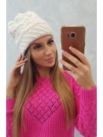 Dámska čiapka Dagmara K332 biela