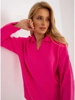 Dámsky sveter LC SW 2261 .00P fluo ružová - FPrice