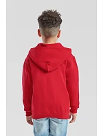 Fruit of the Loom Classic Kids Sweat Jacket Detská mikina s kapucňou 16.2045 červená Fruit of the Loom Classic Kids Sweat Jacket Detská mikina s kapucňou 16.2045 červená