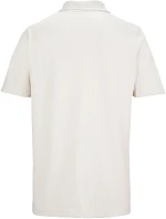 NEOBLU Orel Unisex piqué polo z hrubej bavlny 24.4337 zaprášená béžová