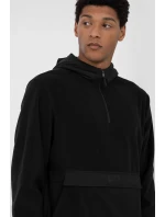 Bluza Polarowa 4F Męska Z Kapturem 4FAW23TFLEM137-20S Czarna