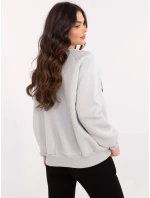 Mikina EM BL 857 1.92P svetlo šedá