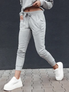 Dámske tepláky RELAX MODE light grey FashionStreet UY2137