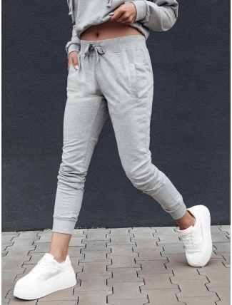 Dámske tepláky RELAX MODE light grey FashionStreet UY2137