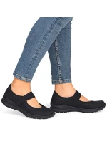Dámske čierne topánky Rieker na suchý zips N4299-00 Dámske čierne topánky Rieker na suchý zips N4299-00