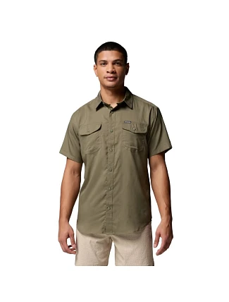 Košeľa Columbia Utilizer II Solid s krátkym rukávom 1577762397, zelená, veľkosť L Košeľa Columbia Utilizer II Solid s krátkym rukávom 1577762397, zelená, veľkosť L