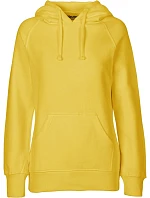 Neutral O 83101 Dámska mikina s kapucňou z bio bavlny 77.8311 yellow Neutral O 83101 Dámska mikina s kapucňou z bio bavlny 77.8311 yellow