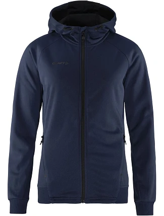 Craft Corporate ADV Unify Hoodie Jacket W Dámska bunda s kapucňou 81.9133 tmavomodrá Craft Corporate ADV Unify Hoodie Jacket W Dámska bunda s kapucňou 81.9133 tmavomodrá
