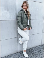 Dámska prešívaná bunda KHALEESI tmavo šedá FashionStreet TY3875 Dámska prešívaná bunda KHALEESI tmavo šedá FashionStreet TY3875