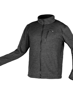 Bluza rozpinana OUTDOOR, pique, szara, rozmiar M