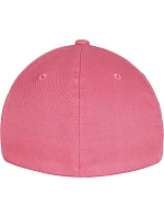 Flexfit 6277 6-panelová čiapka Flexfit Wooly Combed 55.6277 tmavo ružová