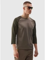 Pánske cyklistické tričko 4F - hnedé