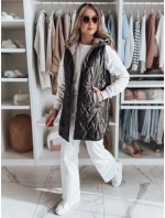 Dámska prechodná prešívaná vesta GLITTI black FashionStreet TY4804