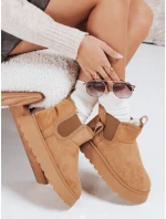Dámske semišové snežnice na platforme FashionStreet ZY1182