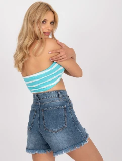 Šortky RO SN 5013.04P tmavo modrá