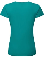 Fruit of the Loom Lady-Fit Iconic 195 T Dámske tričko z hrubej bavlny 16.1424 ocean teal