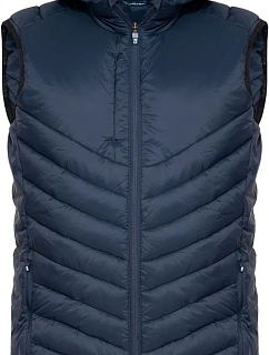 Cutter & Buck Mount Adams Vest Men Pánska prešívaná vesta 68.1482 tmavo modrá