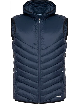 Cutter & Buck Mount Adams Vest Men Pánska prešívaná vesta 68.1482 tmavo modrá Cutter & Buck Mount Adams Vest Men Pánska prešívaná vesta 68.1482 tmavo modrá