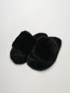 Vamp - Jednofarebné mäkké šľapky 19990 - Vamp