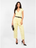 Nohavice MI SP 2690.00 svetložltá