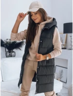 Dámska prešívaná vesta NOELIA čierna FashionStreet TY3134