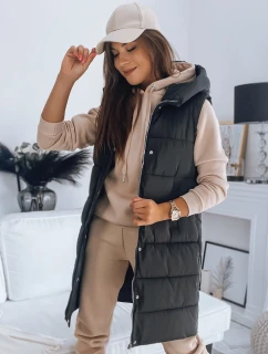 Dámska prešívaná vesta NOELIA čierna FashionStreet TY3134