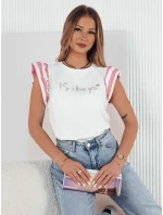 Dámske tričko AMOURI ružové FashionStreet RY2412 Dámske tričko AMOURI ružové FashionStreet RY2412