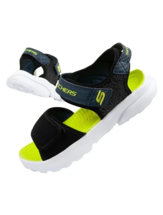 Sandále Skechers Jr 406512L/BKLM