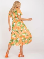 Šaty DHJ SK 11331 2.32 oranžová Šaty DHJ SK 11331 2.32 oranžová