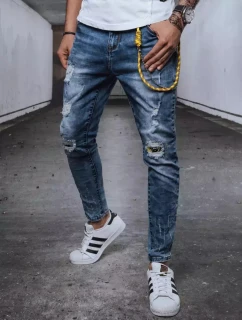 FashionStreet pánske modré džínsové nohavice UX3717