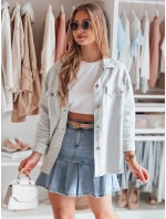 džínsová minisukňa s volánmi MIRABELL modrá FashionStreet CY0506