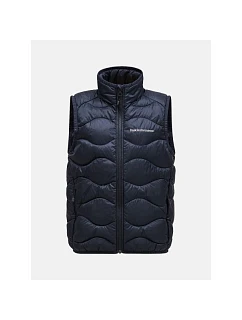 Detská vesta Peak Performance Jr Helium Down Vest, čierna