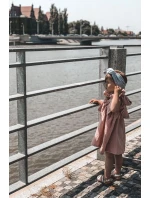 Dziecięce Błyszczące Sandały Srebrne Natalie