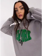 Mikina EM BL 656 4.96P sivá